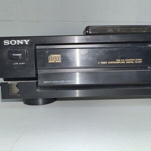 Vintage Sony Compact Disc Player CDP-390‎ USED Untested
